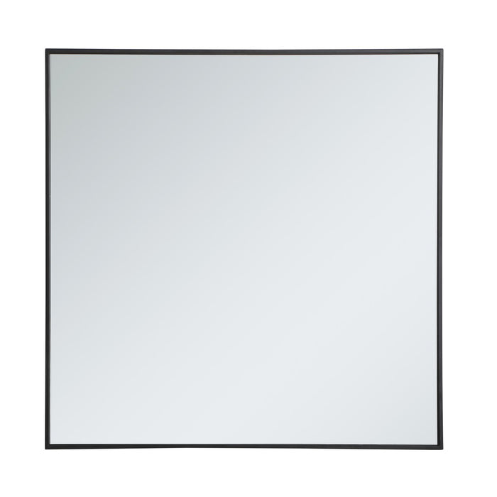 Elegant Lighting MR43636BK Mirror, Black