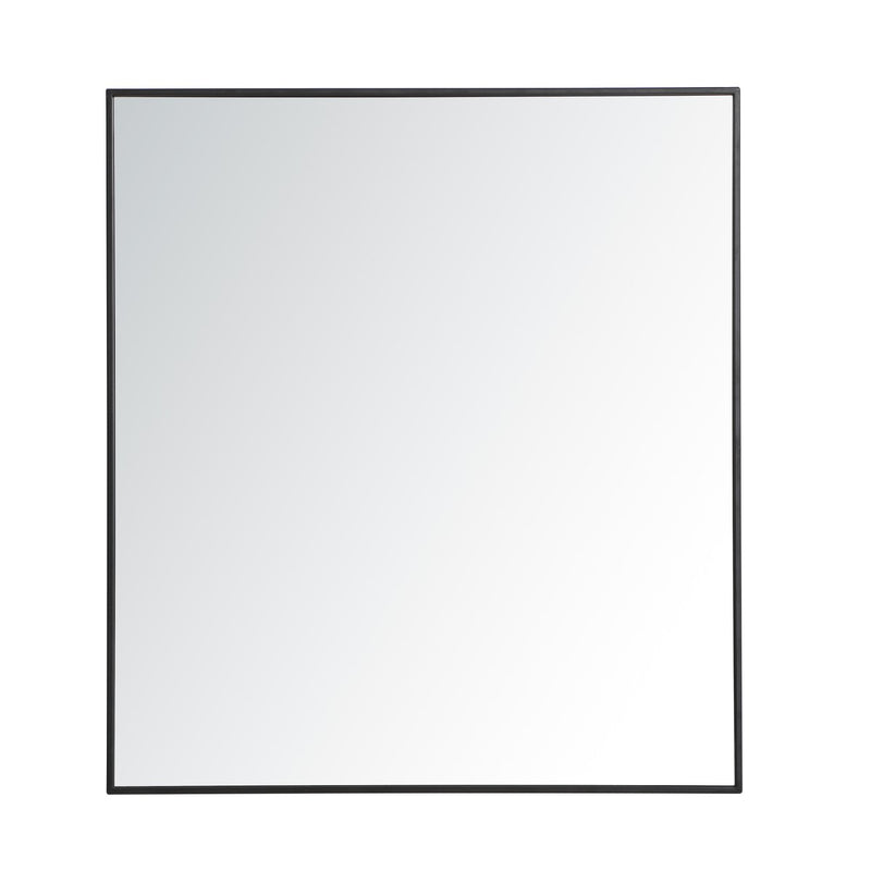 Elegant Lighting MR43640BK Mirror, Black