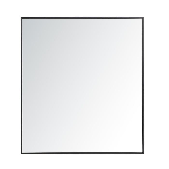 Elegant Lighting MR43640BK Mirror, Black