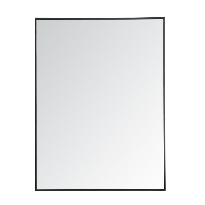 Elegant Lighting MR43648BK Mirror, Black