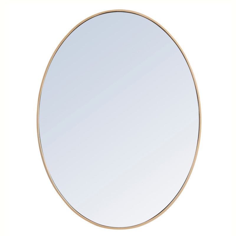 Elegant Lighting MR4630BR Mirror, Brass