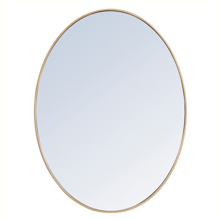 Elegant Lighting MR4630BR Mirror, Brass