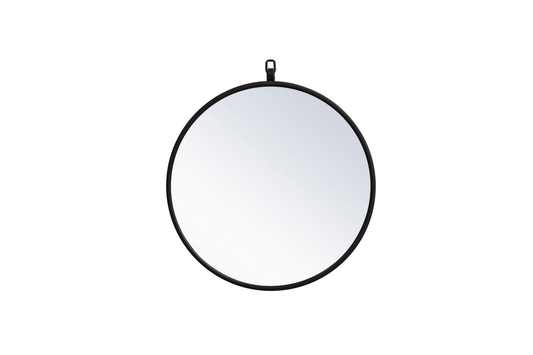 Elegant Lighting MR4718BK Mirror, Black