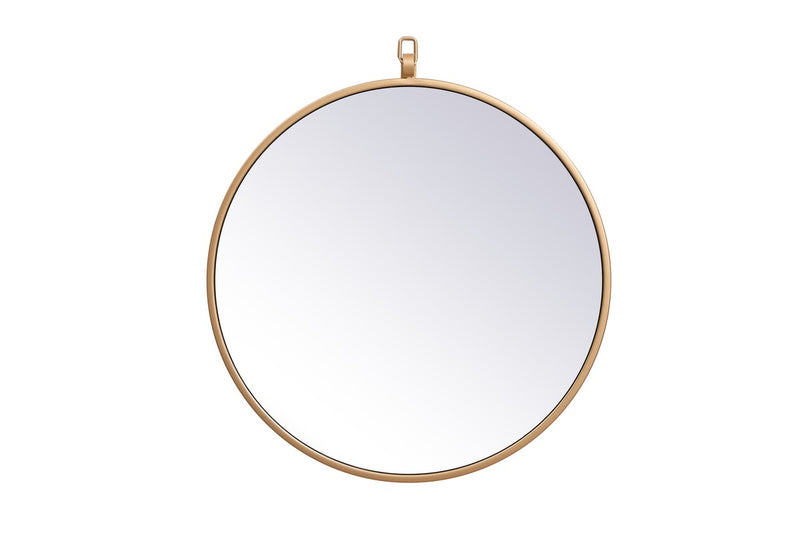 Elegant Lighting MR4718BR Mirror, Brass