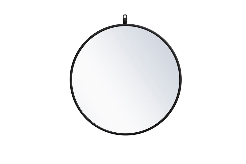 Elegant Lighting MR4721BK Mirror, Black