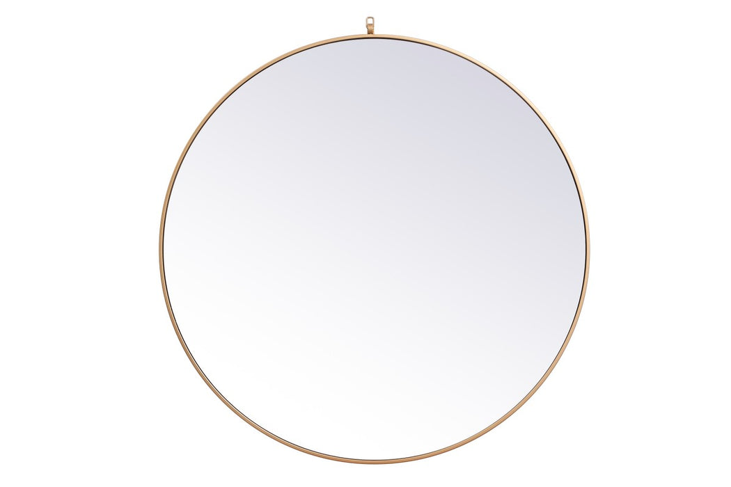 Elegant Lighting MR4745BR Mirror, Brass