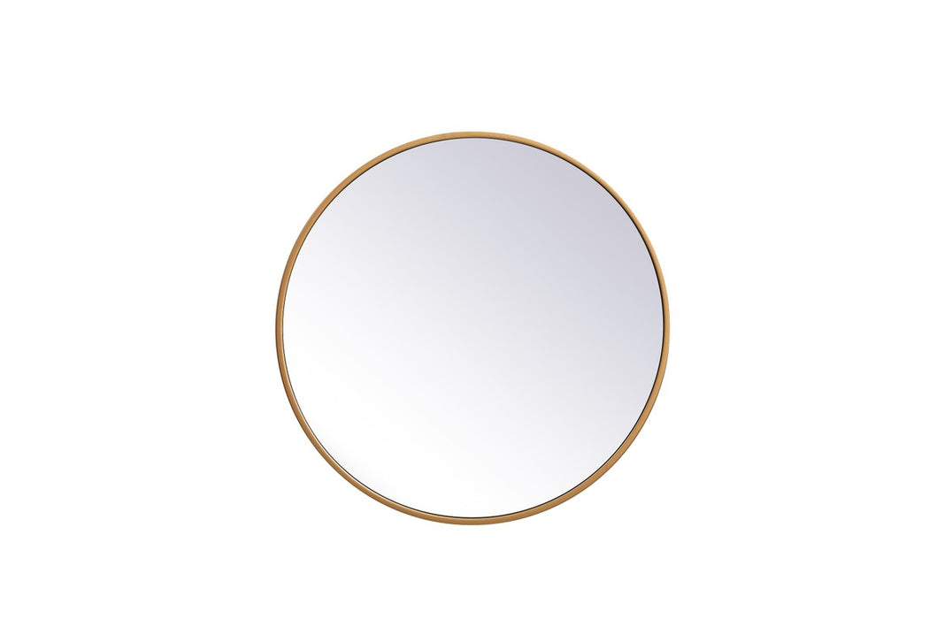 Elegant Lighting MR4821BR Mirror, Brass