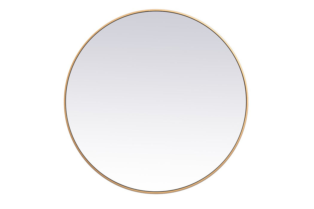 Elegant Lighting MR4839BR Mirror, Brass
