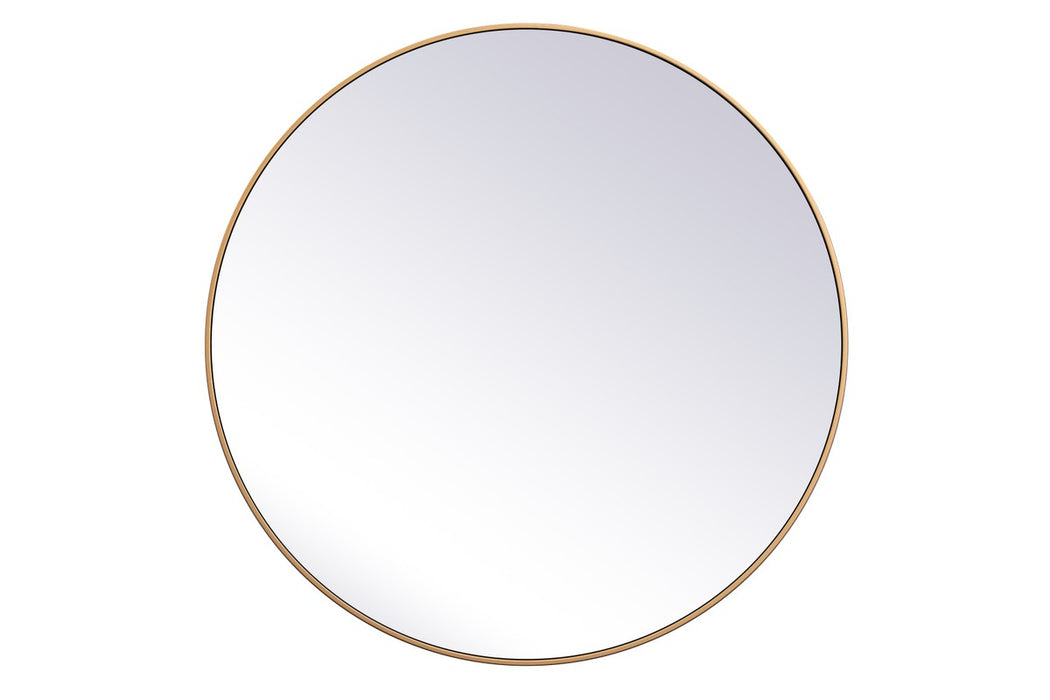Elegant Lighting MR4845BR Mirror, Brass