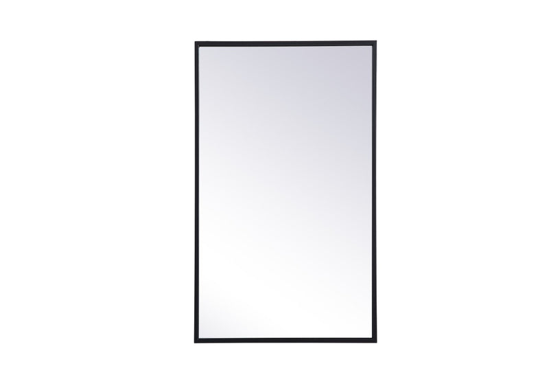 Elegant Lighting MR571728BLK Medicine Cabinet, Black