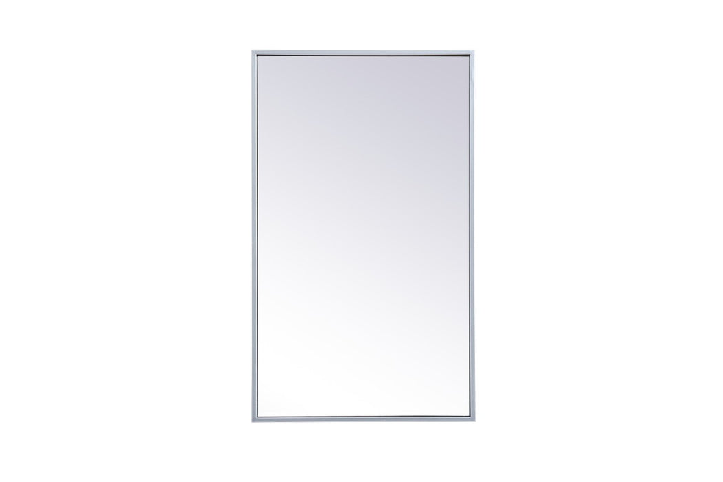 Elegant Lighting MR571728S Medicine Cabinet, Silver