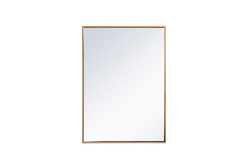 Elegant Lighting MR572028BRS Medicine Cabinet, Brass