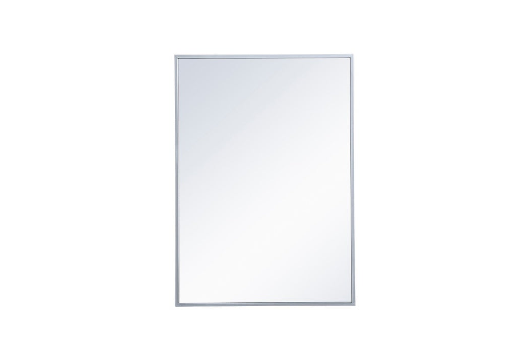 Elegant Lighting MR572028S Medicine Cabinet, Silver