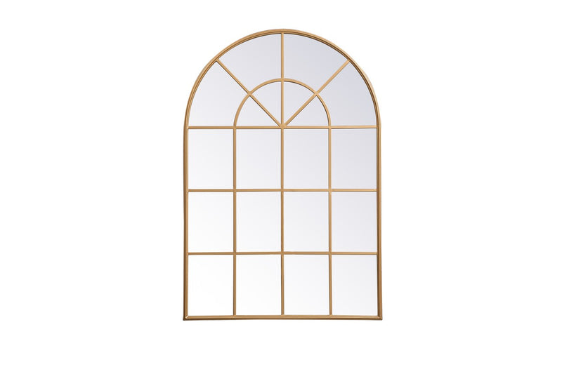 Elegant Lighting MR613653BR Mirror, Brass