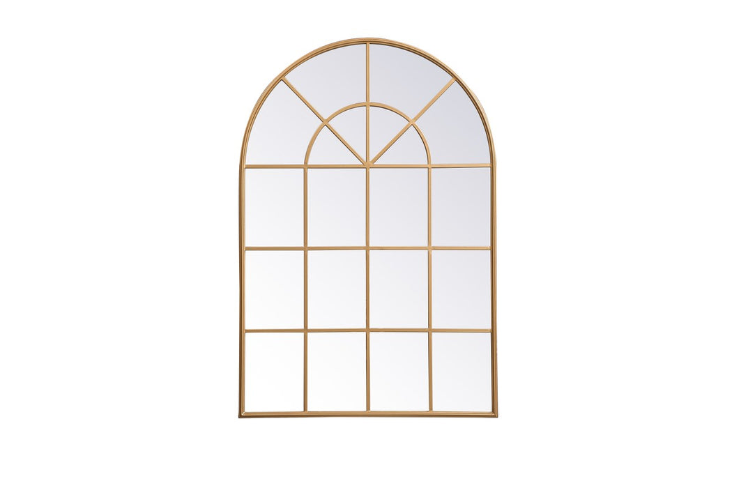 Elegant Lighting MR613653BR Mirror, Brass