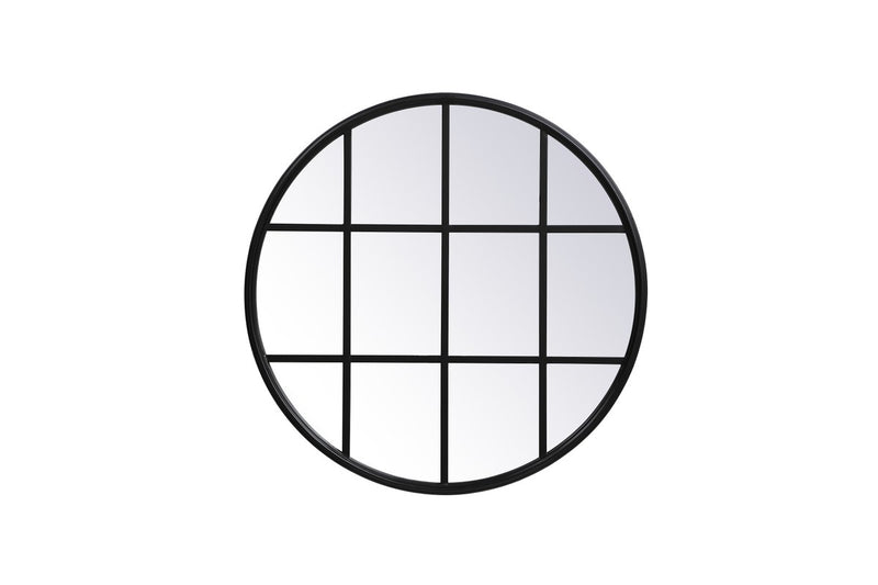 Elegant Lighting MR632828BK Mirror, Black