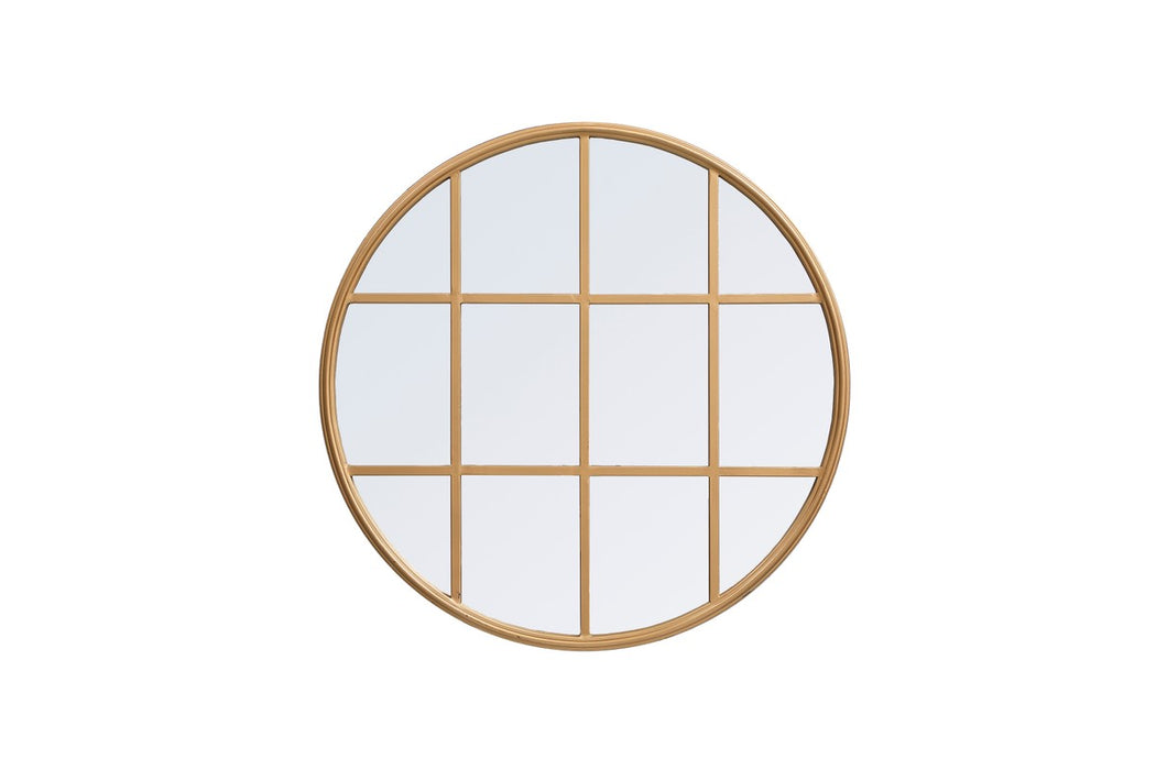 Elegant Lighting MR632828BR Mirror, Brass