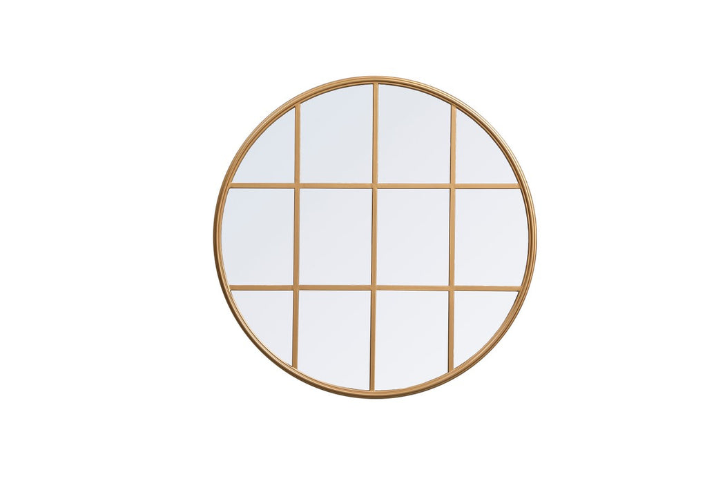 Elegant Lighting MR633232BR Mirror, Brass