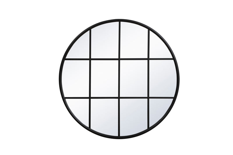 Elegant Lighting MR633636BK Mirror, Black