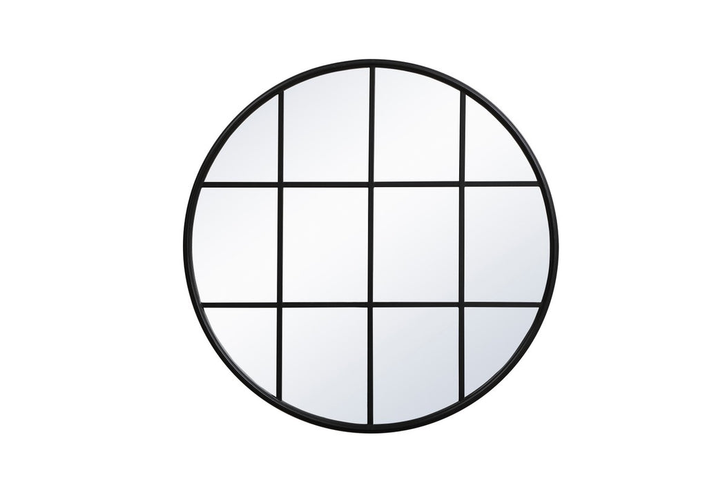 Elegant Lighting MR633636BK Mirror, Black