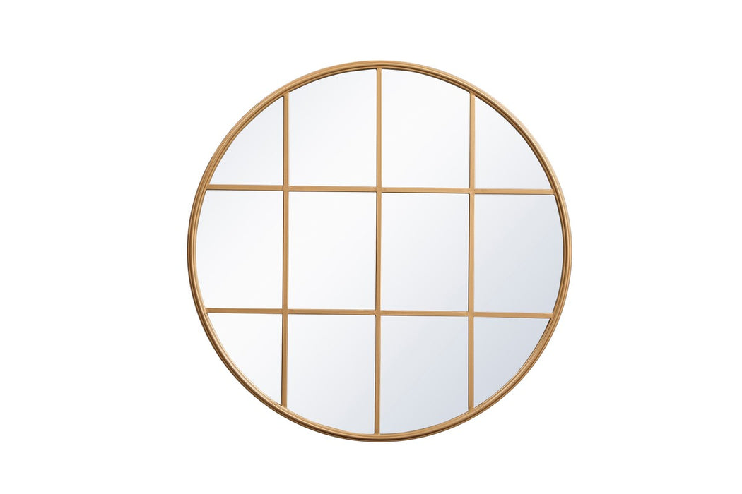 Elegant Lighting MR633636BR Mirror, Brass