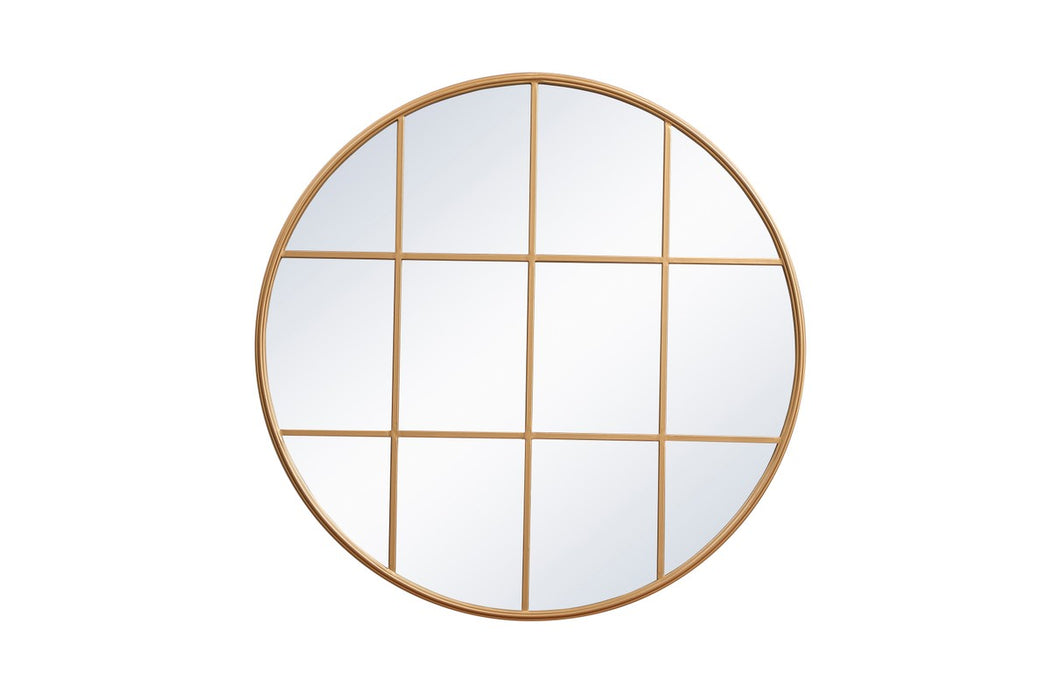Elegant Lighting MR634242BR Mirror, Brass