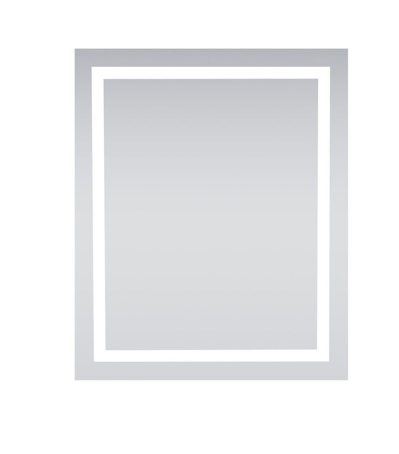 Elegant Lighting MRE73036 LED Mirror, Silver
