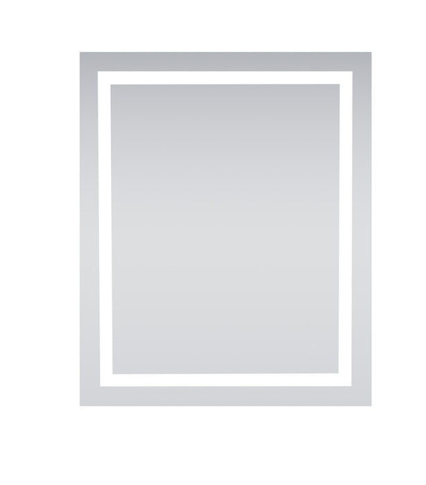 Elegant Lighting MRE73036 LED Mirror, Silver