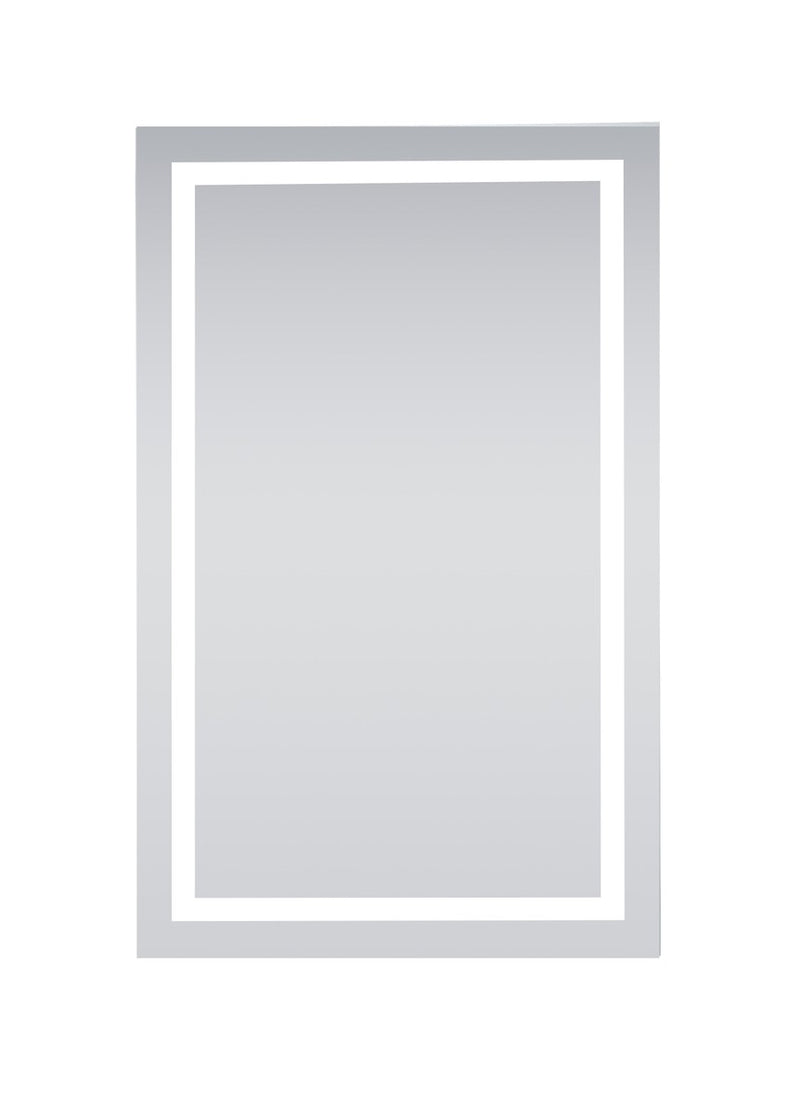 Elegant Lighting MRE73248 LED Mirror, Silver