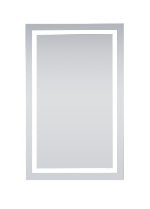 Elegant Lighting MRE73248 LED Mirror, Silver