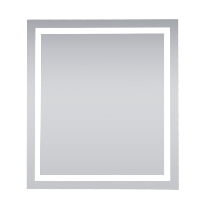 Elegant Lighting MRE73640 LED Mirror, Silver