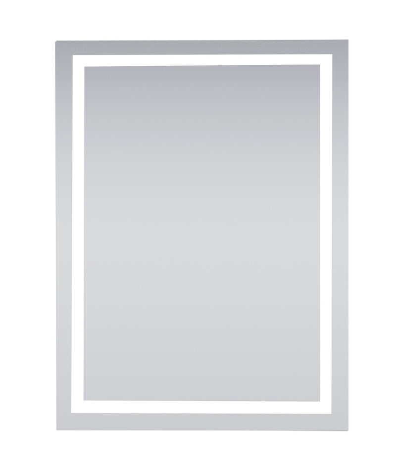 Elegant Lighting MRE73648 LED Mirror, Silver