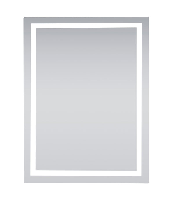 Elegant Lighting MRE73648 LED Mirror, Silver