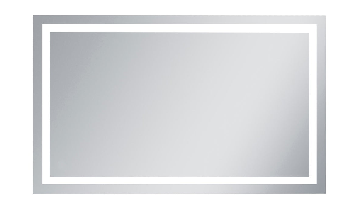 Elegant Lighting MRE73660 LED Mirror, Silver