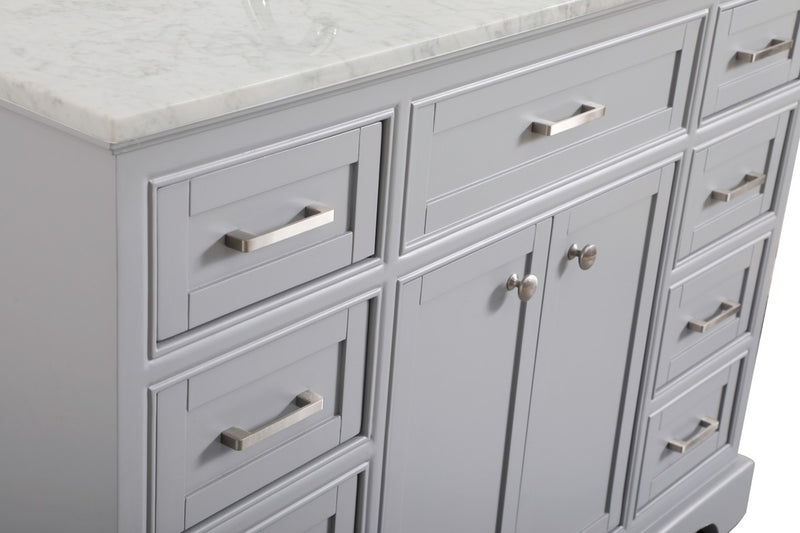 Elegant Lighting VF15036WH Single Bathroom Vanity Set, white