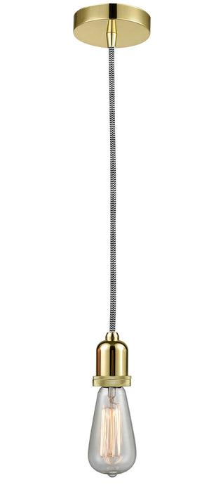 Innovations 100GD-10BW-0GC One Light Mini Pendant, Gold