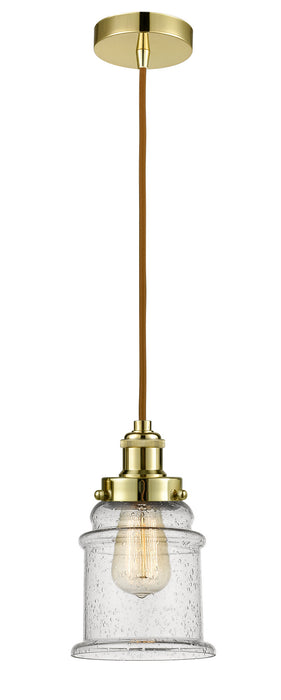 Innovations 100GD-10CR-1H-GD-G184 One Light Mini Pendant, Gold