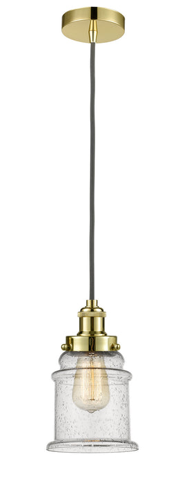 Innovations 100GD-10GY-1H-GD-G184 One Light Mini Pendant, Gold