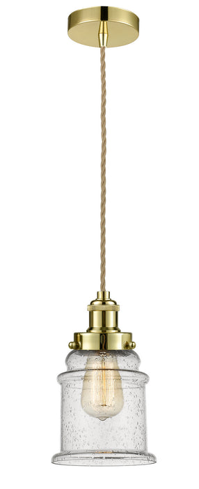 Innovations 100GD-10RE-1H-GD-G184 One Light Mini Pendant, Gold