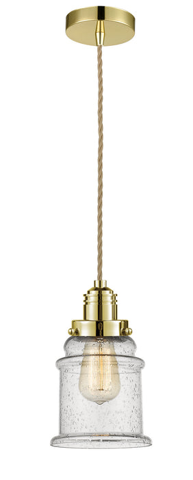 Innovations 100GD-10RE-2H-GD-G184 One Light Mini Pendant, Gold