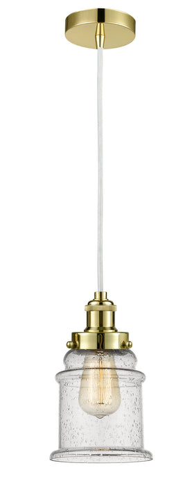 Innovations 100GD-10W-1H-GD-G184 One Light Mini Pendant, Gold