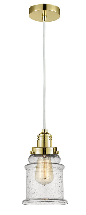 Innovations 100GD-10W-2H-GD-G184 One Light Mini Pendant, Gold
