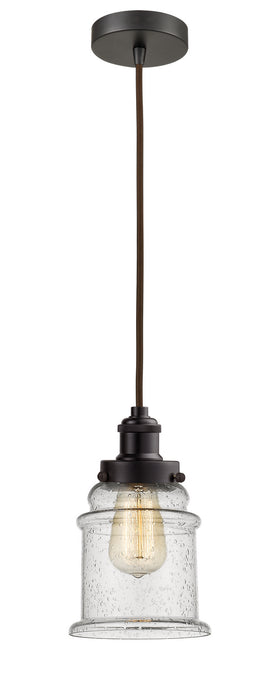 Innovations 100OB-10BR-1H-OB-G184 One Light Mini Pendant, Oil Rubbed Bronze