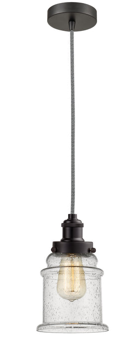 Innovations 100OB-10BW-1H-OB-G184 One Light Mini Pendant, Oil Rubbed Bronze