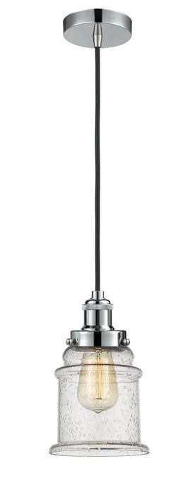 Innovations 100PC-10BK-1H-PC-G184 One Light Mini Pendant, Polished Chrome