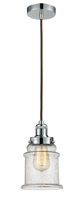 Innovations 100PC-10BR-1H-PC-G184 One Light Mini Pendant, Polished Chrome