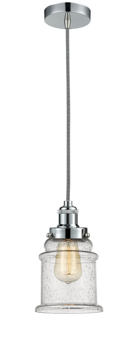 Innovations 100PC-10BW-1H-PC-G184 One Light Mini Pendant, Polished Chrome