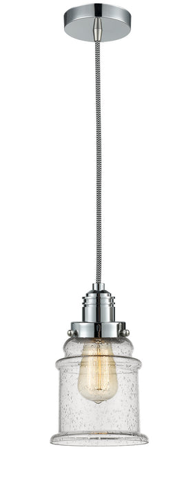Innovations 100PC-10BW-2H-PC-G184 One Light Mini Pendant, Polished Chrome