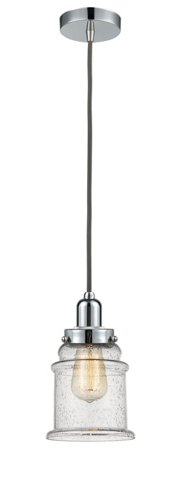 Innovations 100PC-10GY-0H-PC-G184 One Light Mini Pendant, Polished Chrome