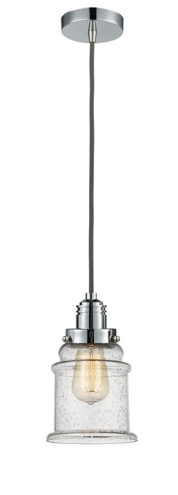 Innovations 100PC-10GY-2H-PC-G184 One Light Mini Pendant, Polished Chrome